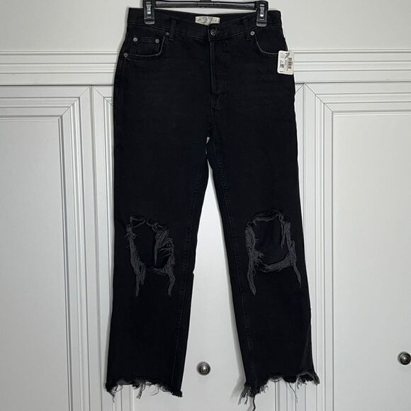 Free People Denim - Free People Maggie Straight Leg Jeans NWT